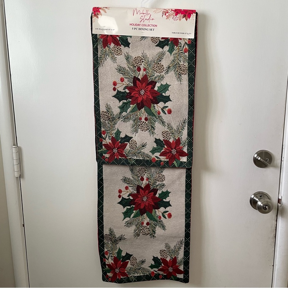 SOLD Holiday Collection Festive Table Runner
